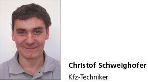 Christof Schweighofer Kfz-Techniker